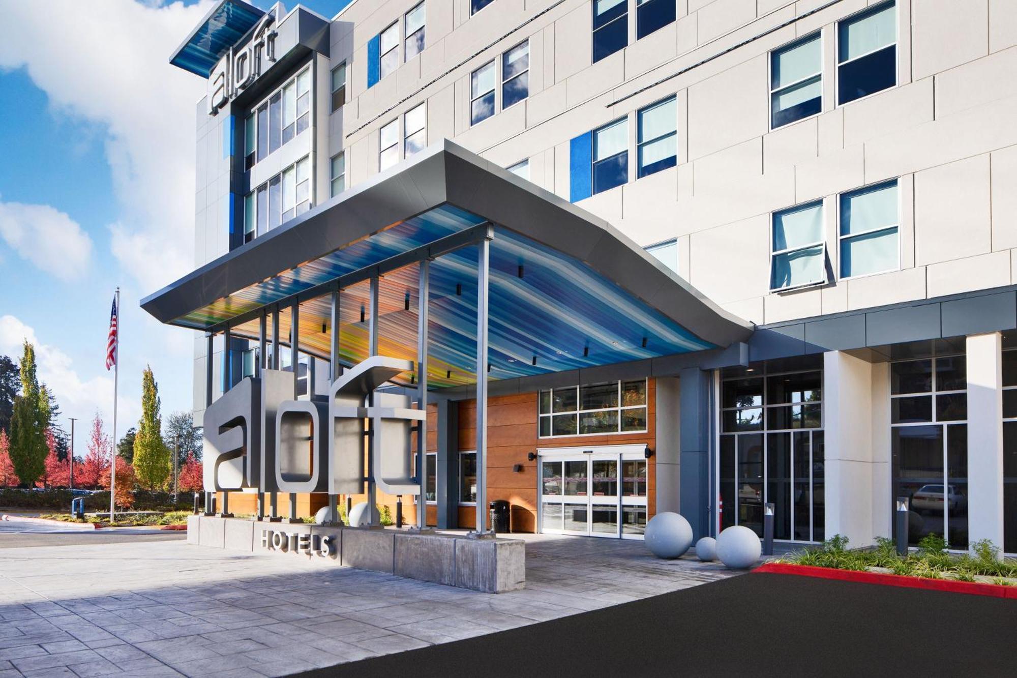 Aloft Seattle Sea-Tac Airport Hotell SeaTac Exteriör bild